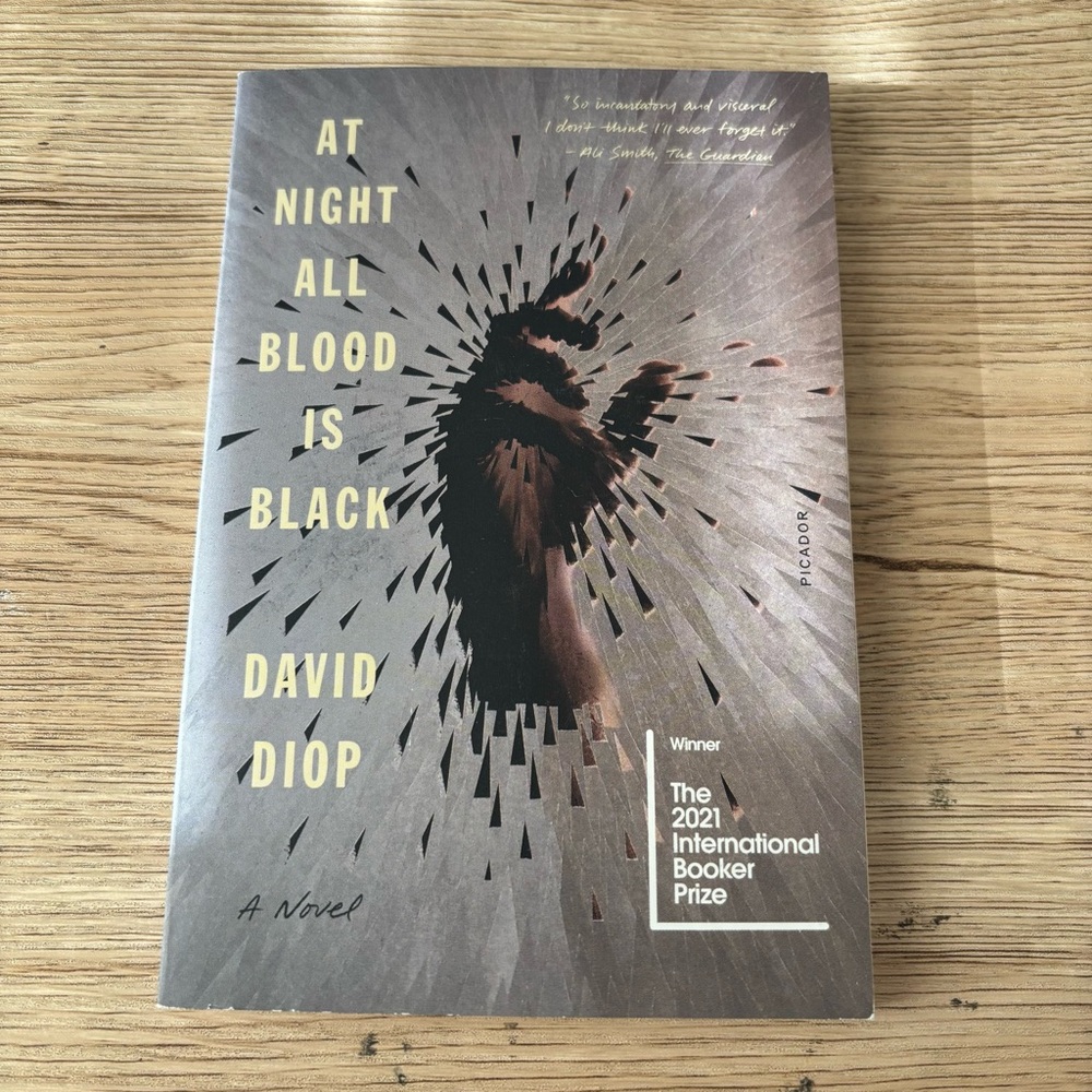 At Night All Blood is Black by David Diop Book
